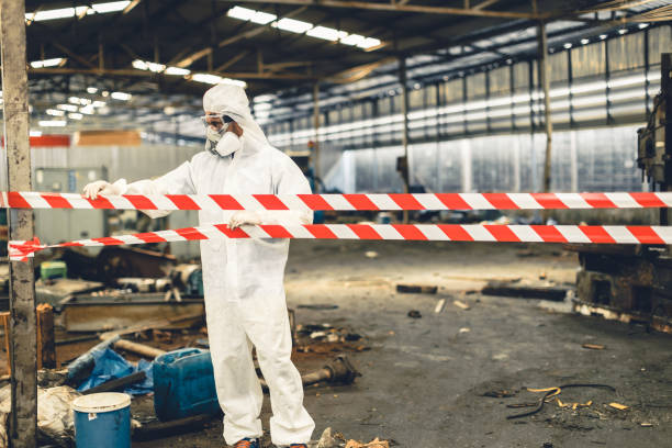 Professional Biohazard technician working in Keymar, MD